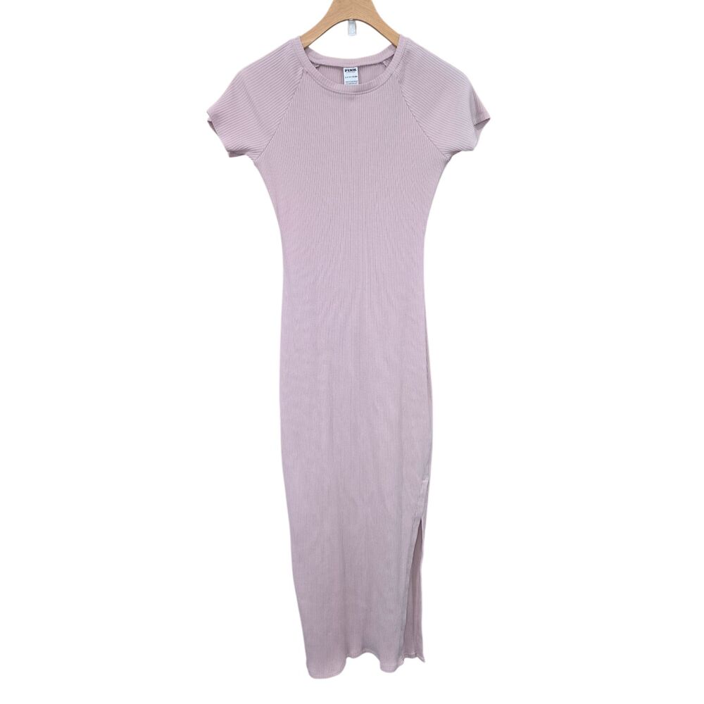 Victorias Secret Pink Ribbed Dress